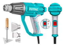 Pistola De Calor 2000W 3 Boquillas + Raspador Total