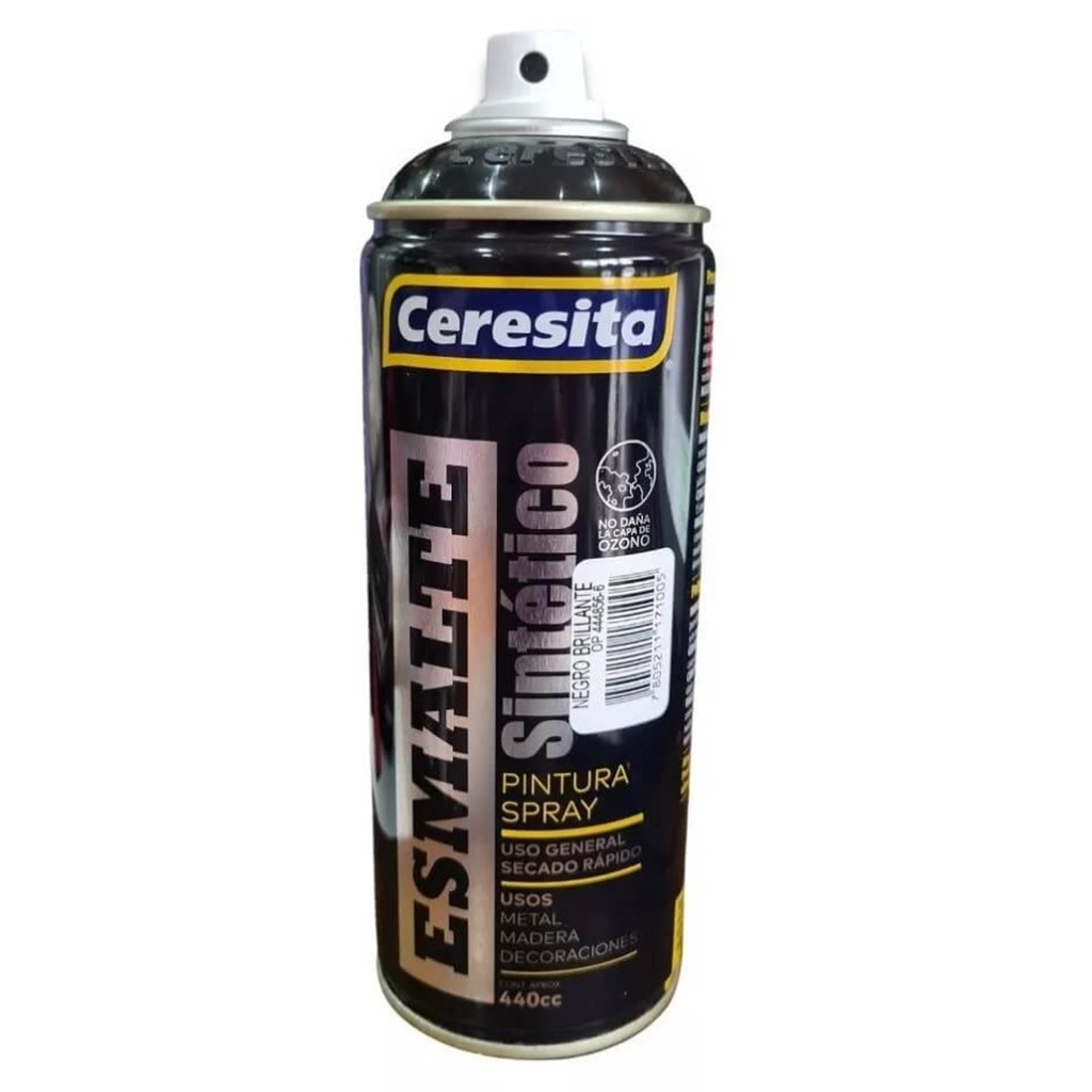Aerosol Esmalte Negro Brillante Ceresita