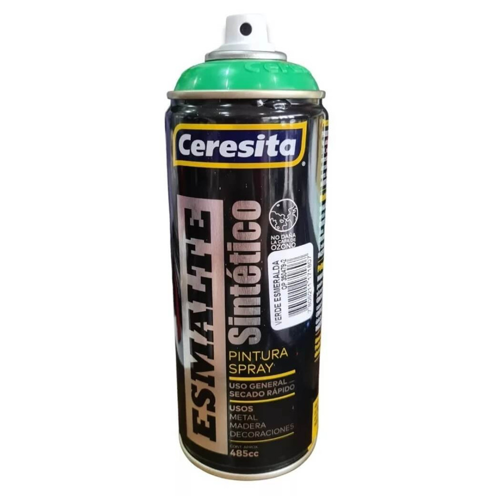 Aerosol Esmalte Verde Esmeralda  Ceresita