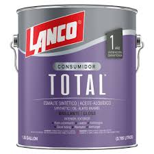 Esmalte Sintetico Total Negro 1Gl Lanco