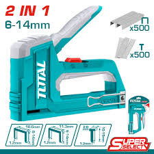 Grapadora Manual 2 en 1 Industrial Total