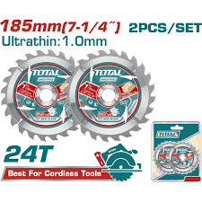 Pack Discos De Sierra 185mm 7-1/4 Total