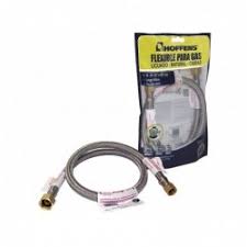 Flexible de Gas Hi-Hi 1/2" x 3/8" (Hilo Izquierdo) 60cm