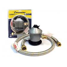 Kit Regulardor Gas + Flexible 1/2x3/8 hoffens