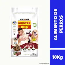 Alimento MasterDog Adulto Carne Arroz 18kg