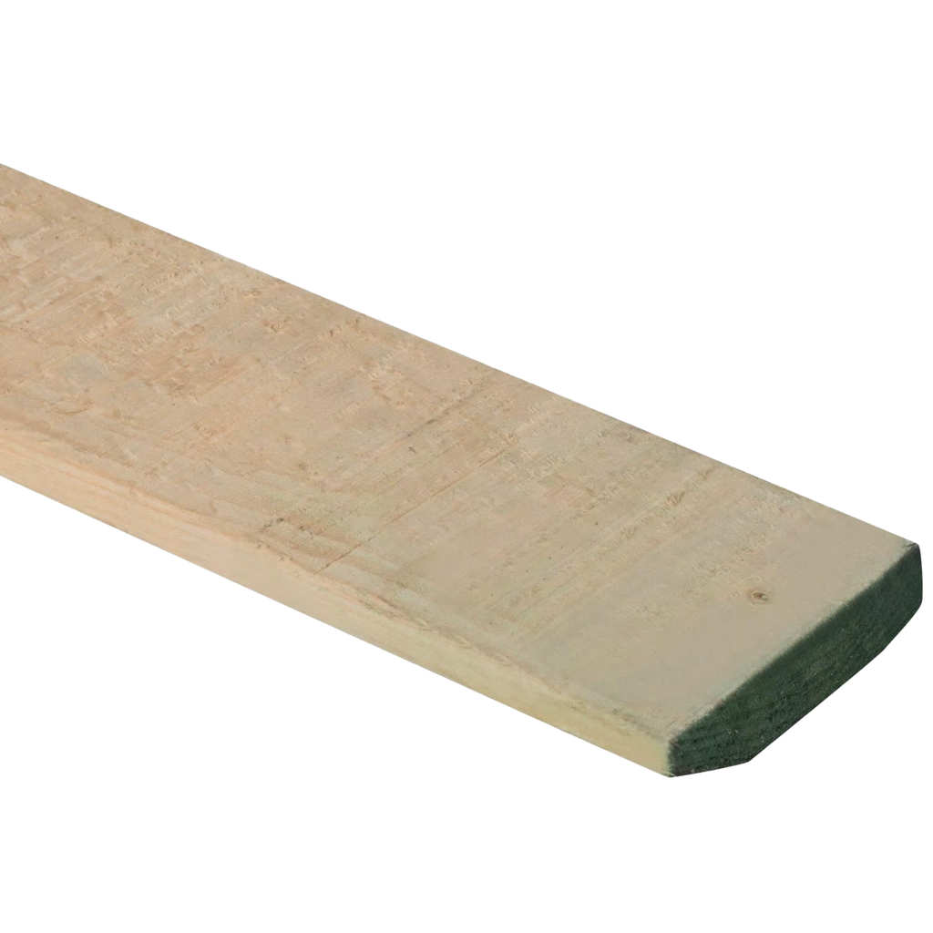 Pino Tapa Canteada 1x4" 3,2mts