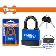 Candado Hierro-Pvc Intemperie 70mm Wadfow 