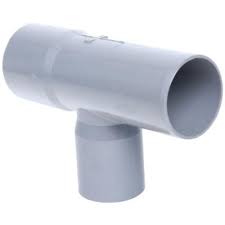 Tee Sanitario Gris 50x40mm