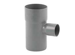 Tee Sanitario Gris 75x40mm