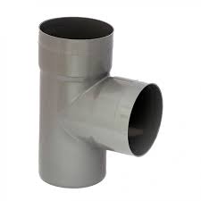 Tee Sanitario Gris 75x75mm