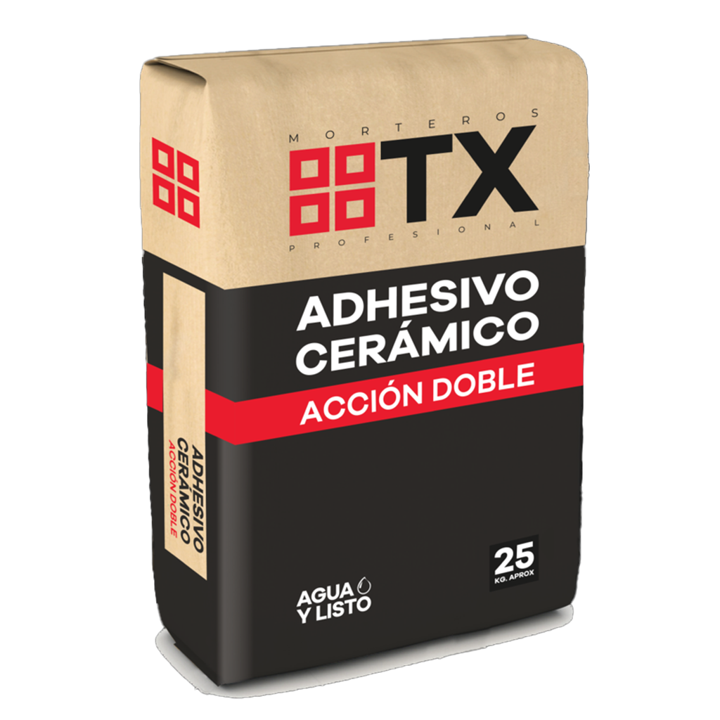 Adhesivo ceramico Doble Accion DA 25kg TX