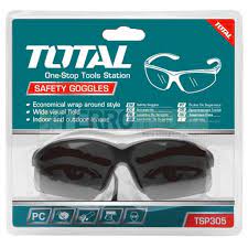 [TSP305] Gafas Protectoras Negras Total