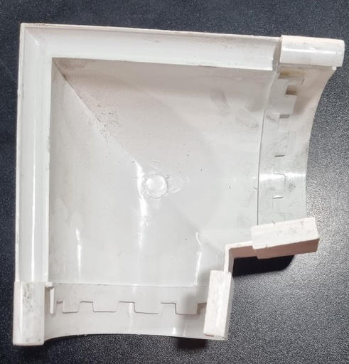 [2024100001050] Esquinero Exterior 110mm Blanco