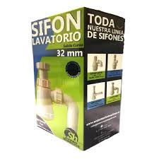 [344103] Sifon Lavatorio Salida Curva 32mm