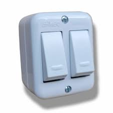 [50877-5] Interruptor Doble S/Puesto 9/15 10A
