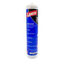 [SS897-18] Silicona Baño y Cocina Blanca 300Ml Lanco