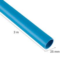 [15003-2] Tubo PVC-P 25mm x 3mts PN 12,5 Cem.