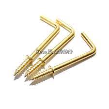 [5026042] Gancho L 30mm 1-1/4 Dorado 1Un