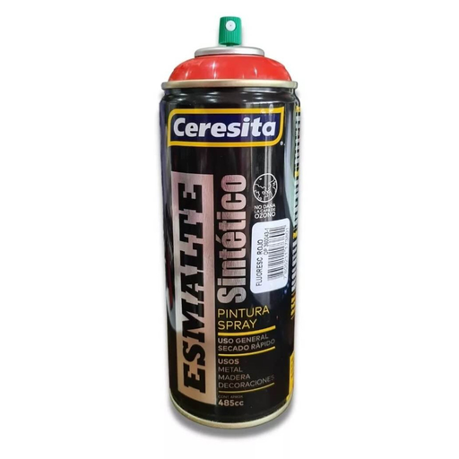 [17010012] Aerosol Esmalte Fluoresc Rojo Ceresita