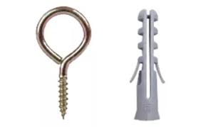 [203987066] Tarugo Nylon n°6+ Cáncamo Cerrado n°5  10 Un