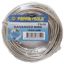 [F3659] Alambre Galvanizado 18Ga 1kg Ferretools