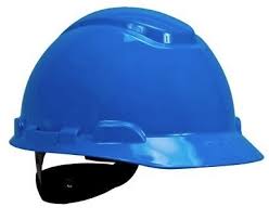 [10700000040900] Casco Seguridad Azul Masprot c/arnes