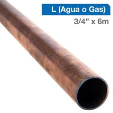 [5604451] Cañeria Cobre L 3/4 x 6m Gas
