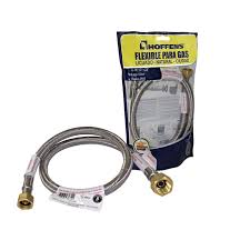 [62615] Flexible Para Gas HI-HI 1/2 x 1/2 60cm Hoffens