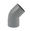 [341208] Codo Sanitario Gris 45°  75mm