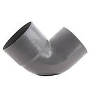 [341105] Codo Sanitario Gris 90°  40mm