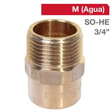 [081444] Terminal SO - HE 3/4" Bronce