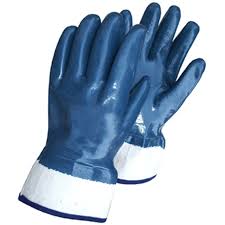 [53000145] Guante Heavy Duty Nitrilo C/Puño L