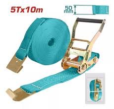 [THTRS2061] Eslinga C/gancho y Trinqueta 1.5ton 6m x 25mm Total