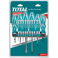 [THT250618] Set de Destornillador 18 pzas Total