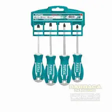 [THT250604] Set de Destornillador 4 pzas Total