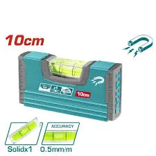 [TMT20105M] Mini Nivel Burbuja 10cm Magnetico Total