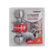 [01289] Cerradura Cilindrica Inox101 Dormitorio Oister