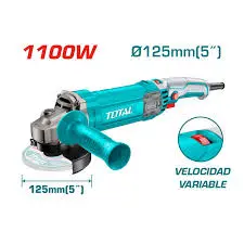 [TG11012536-7] Esmeril Angular 5" 1100w Industrial Total
